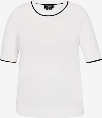 Pulover 'Fashion Look' faina pe negru / alb, Vizualizare produs