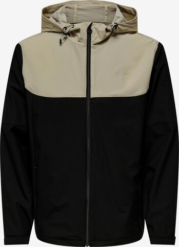 Only & Sons Between-Season Jacket 'Noah' in Black: front