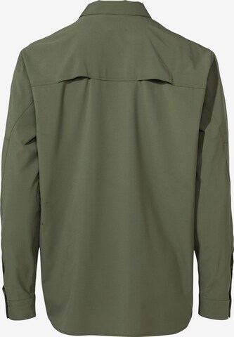 VAUDE Regular fit Functioneel overhemd 'Rosemoor' in Groen