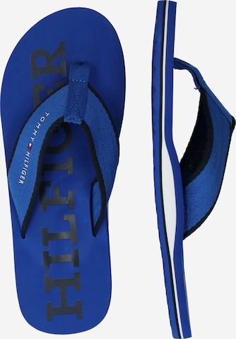 TOMMY HILFIGER T-bar sandals in Blue