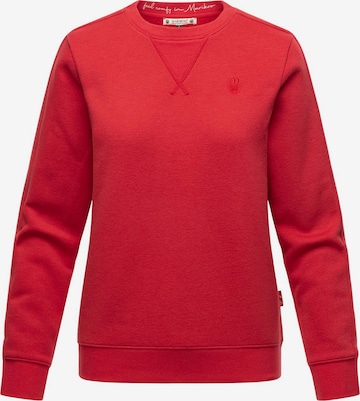 MARIKOO Sweatshirt 'Umikoo' i rød: forside
