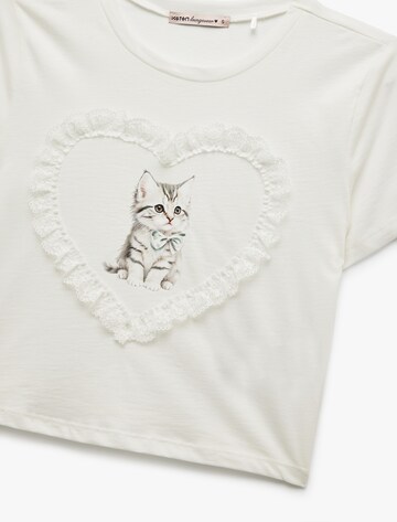 Koton Pajama Shirt in White