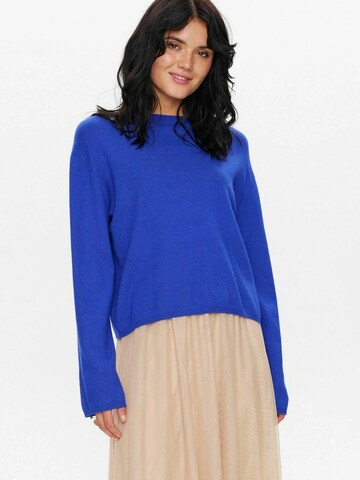 NÜMPH Pullover 'CARMA' i blå: forside