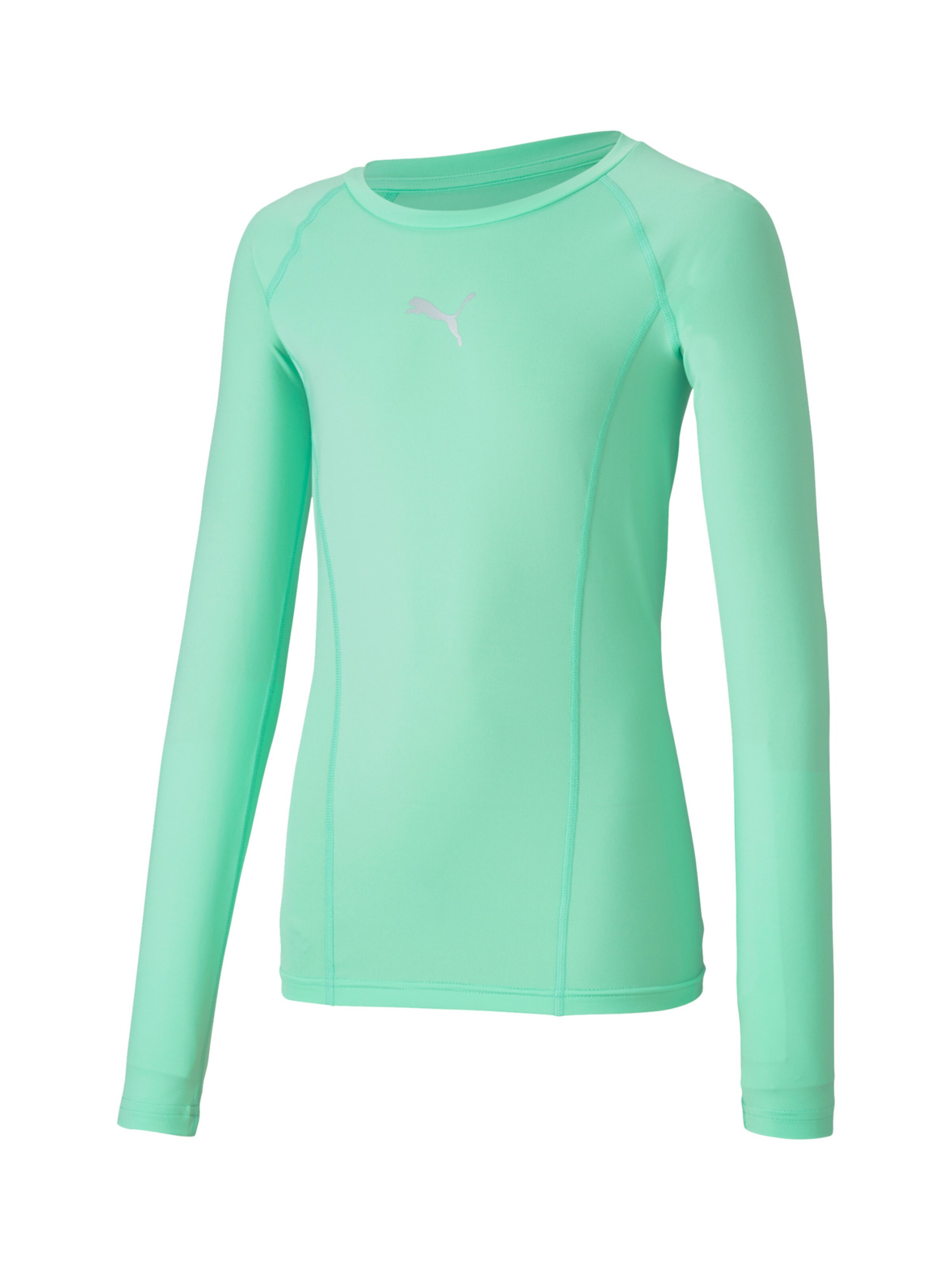 PUMA Performance Shirt in Green: front