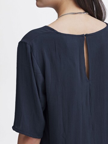ICHI Tunic ' IHMarrakech ' in Blue