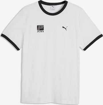 PUMA Performance shirt in White: front