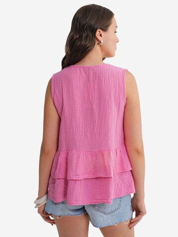 Camicia da donna di MixRay in rosa