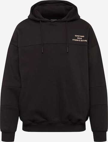 !SolidSweater majica - crna boja: prednji dio