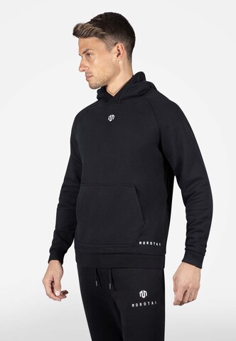 Sweat-shirt MOROTAI en noir : devant