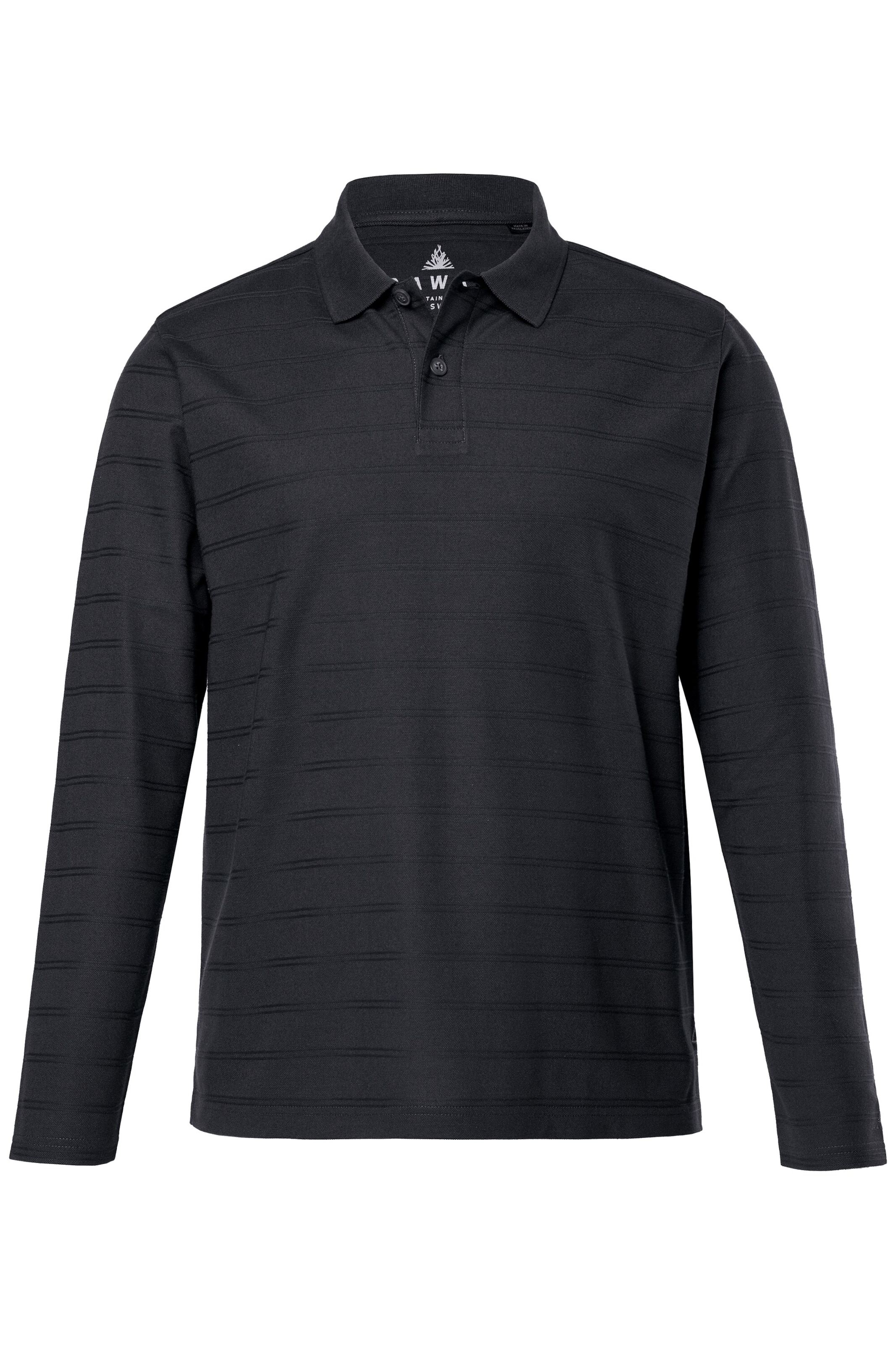 JP1880 Shirt in Zwart: voorkant