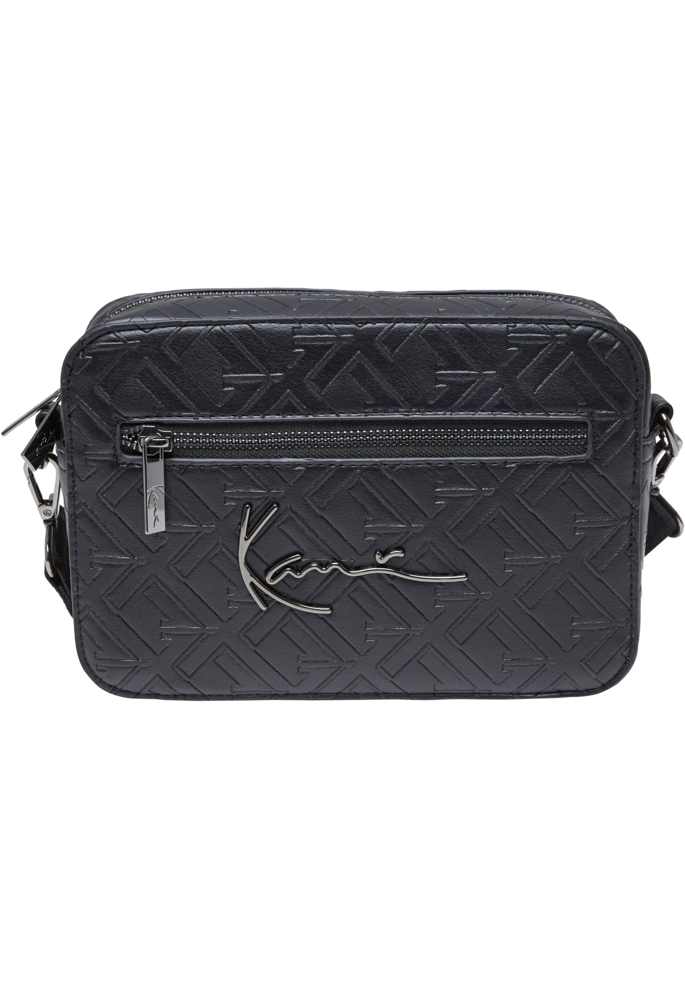 Karl Kani Olkalaukku värissä musta: etupuoli