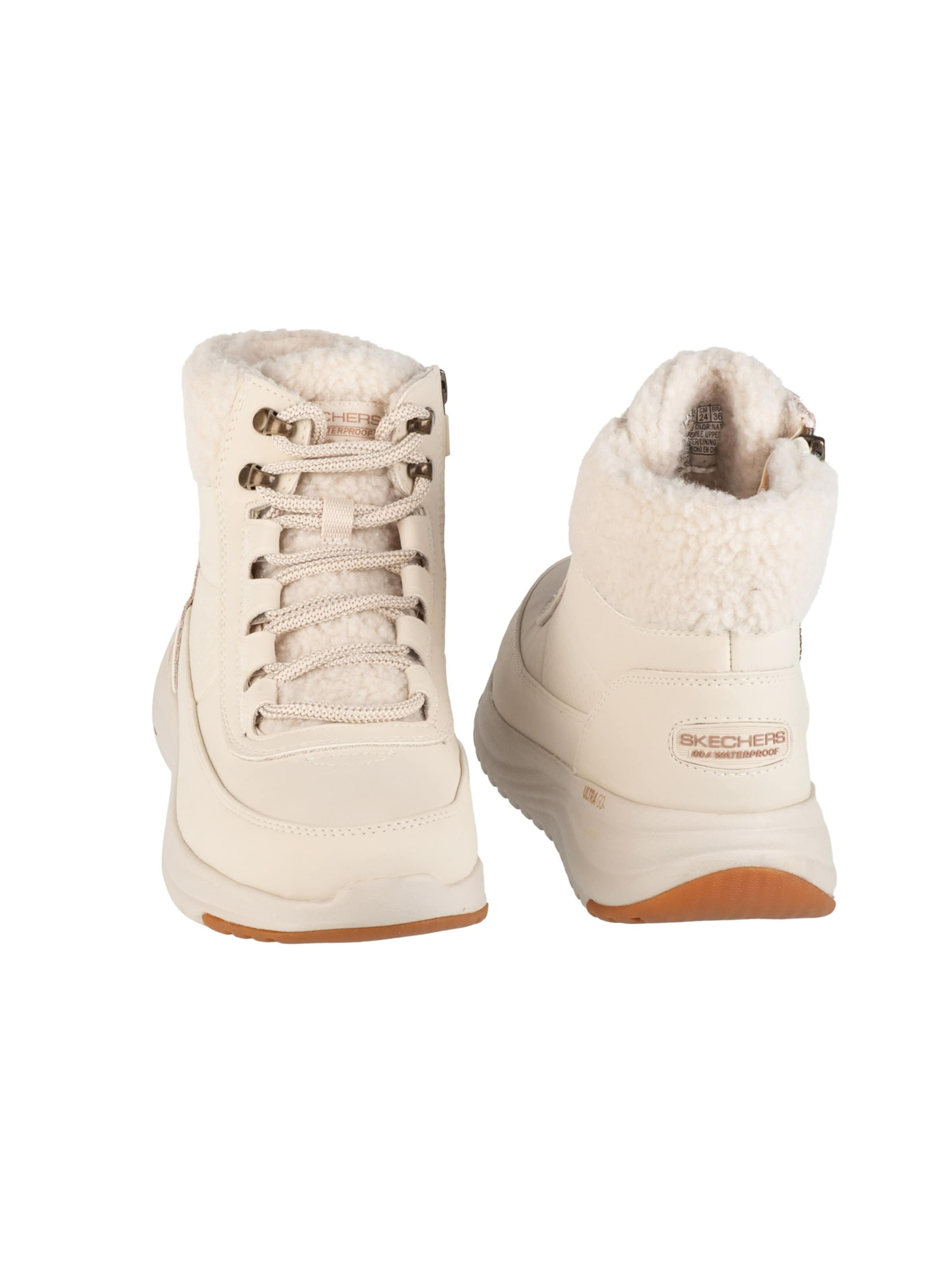 SKECHERS Boots 'Skechers On-The-Go Stellar - Alpine Adventure' in Beige