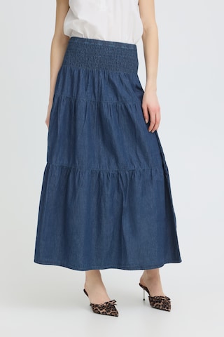 Pulz Skirt 'PZJILL' in Blue: front