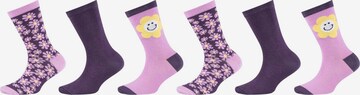 s.Oliver Socks in Purple: front