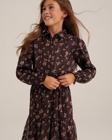 Robe WE Fashion en marron : devant