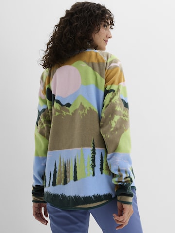 Veste en polaire bonprix en bleu