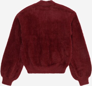 GARCIA Knit Cardigan in Red