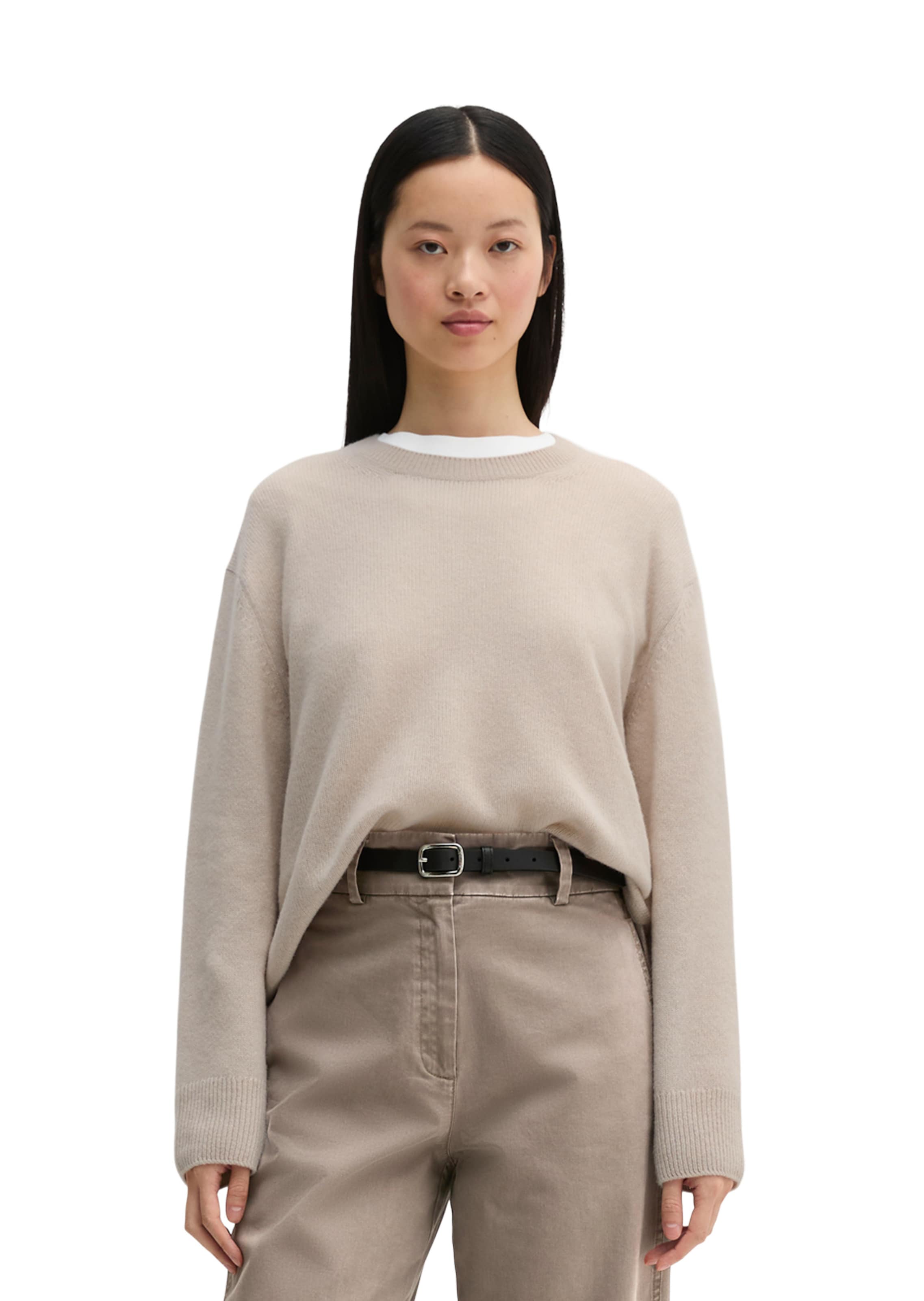 Pull-over Marc O'Polo en gris : devant