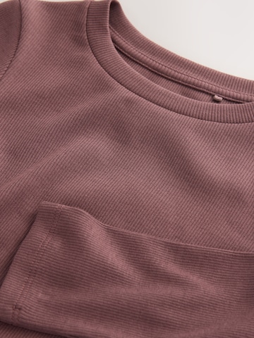 T-Shirt Next en marron