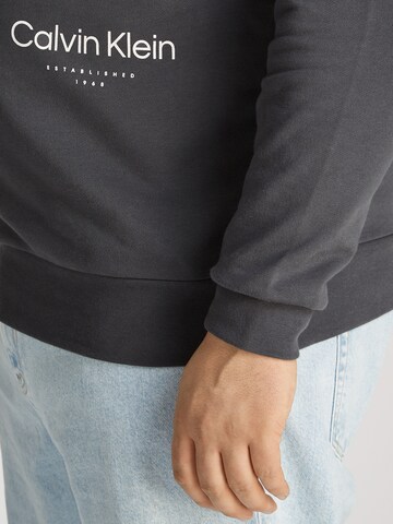 Calvin Klein Big & Tall Sweatshirt in Grau
