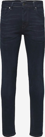 mėlyna SELECTED Prigludęs Džinsai 'SLHLEON': priekis