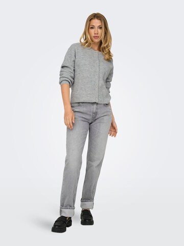 JDY Knit cardigan 'JDYLumi' in Grey