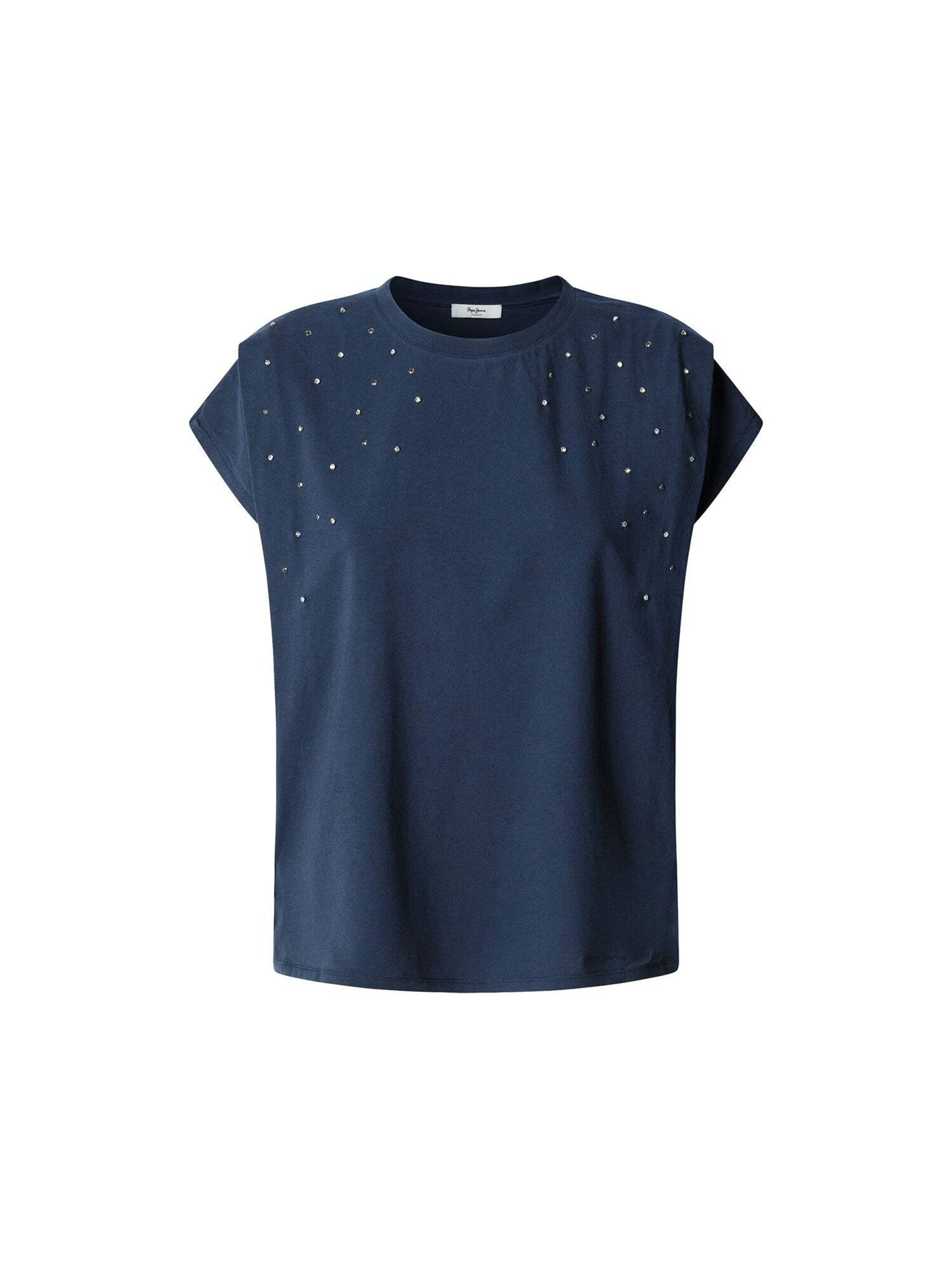 Pepe Jeans Shirt 'Raz' in Blauw: voorkant