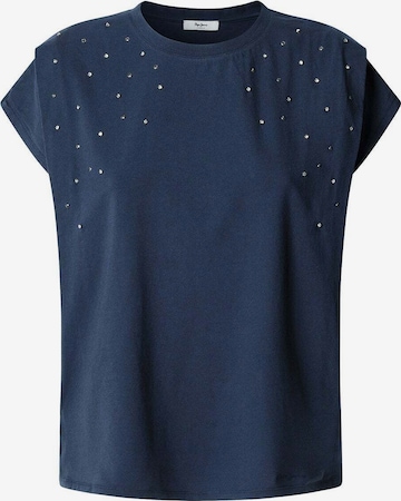 Pepe Jeans Shirt 'Raz' in Blauw: voorkant