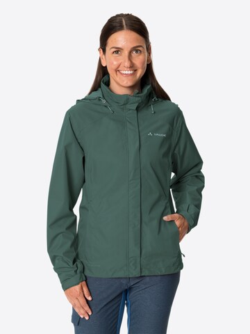 VAUDE Athletic Jacket 'Escape' in Green: front