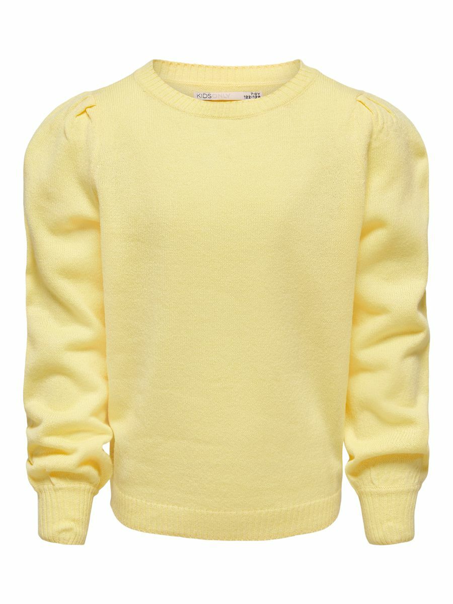 a1tMi Dzieci KIDS ONLY Sweter w kolorze Żółtym 