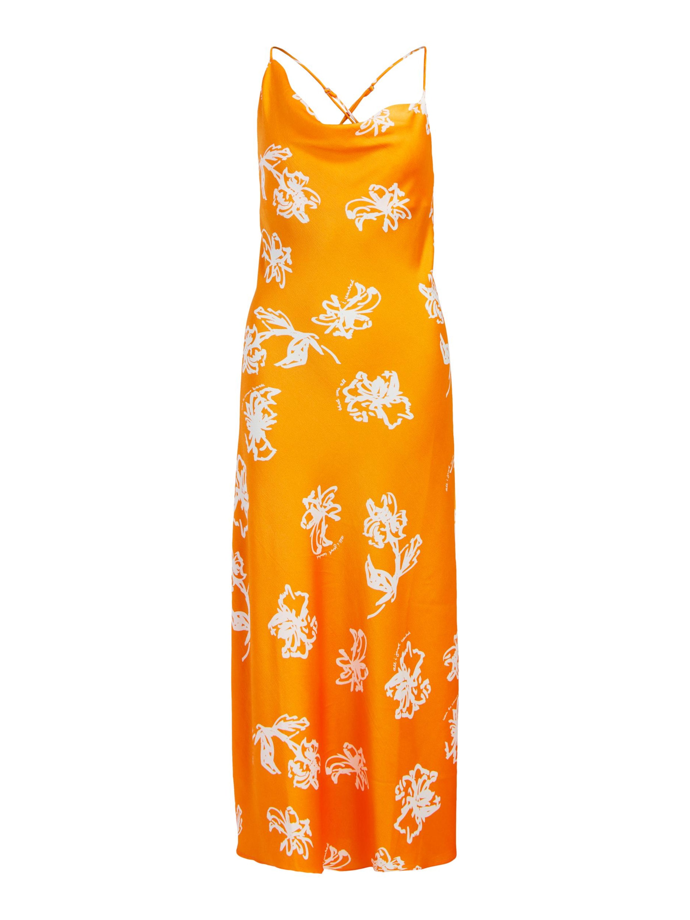 OBJECT Obleka 'ISSY' | oranžna barva: sprednja stran