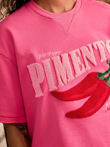 Next Sweatshirt 'Chilli' i pink