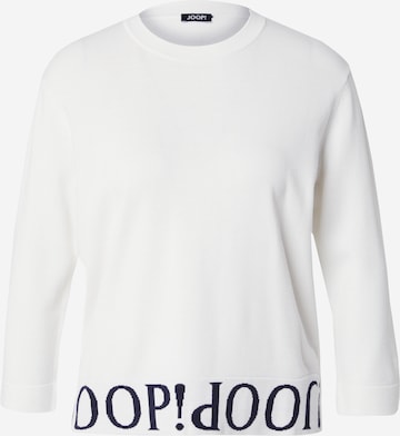 JOOP! Trui 'Kassa' in Wit: voorkant