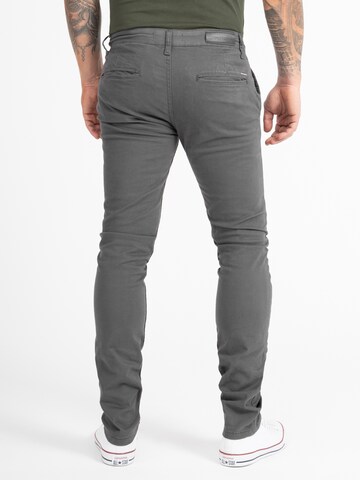 Indumentum Slim fit Chino Pants in Grey