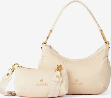 Braccialini Schultertasche 'Beth Puffy' in Beige: Vorderseite