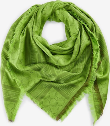 CODELLO Shawl in Green: front