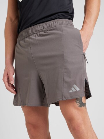 ADIDAS PERFORMANCE Regular Sportshorts 'D4T' in Grau