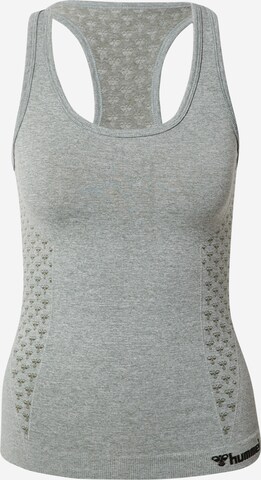 Hummel Sports top in Grey: front