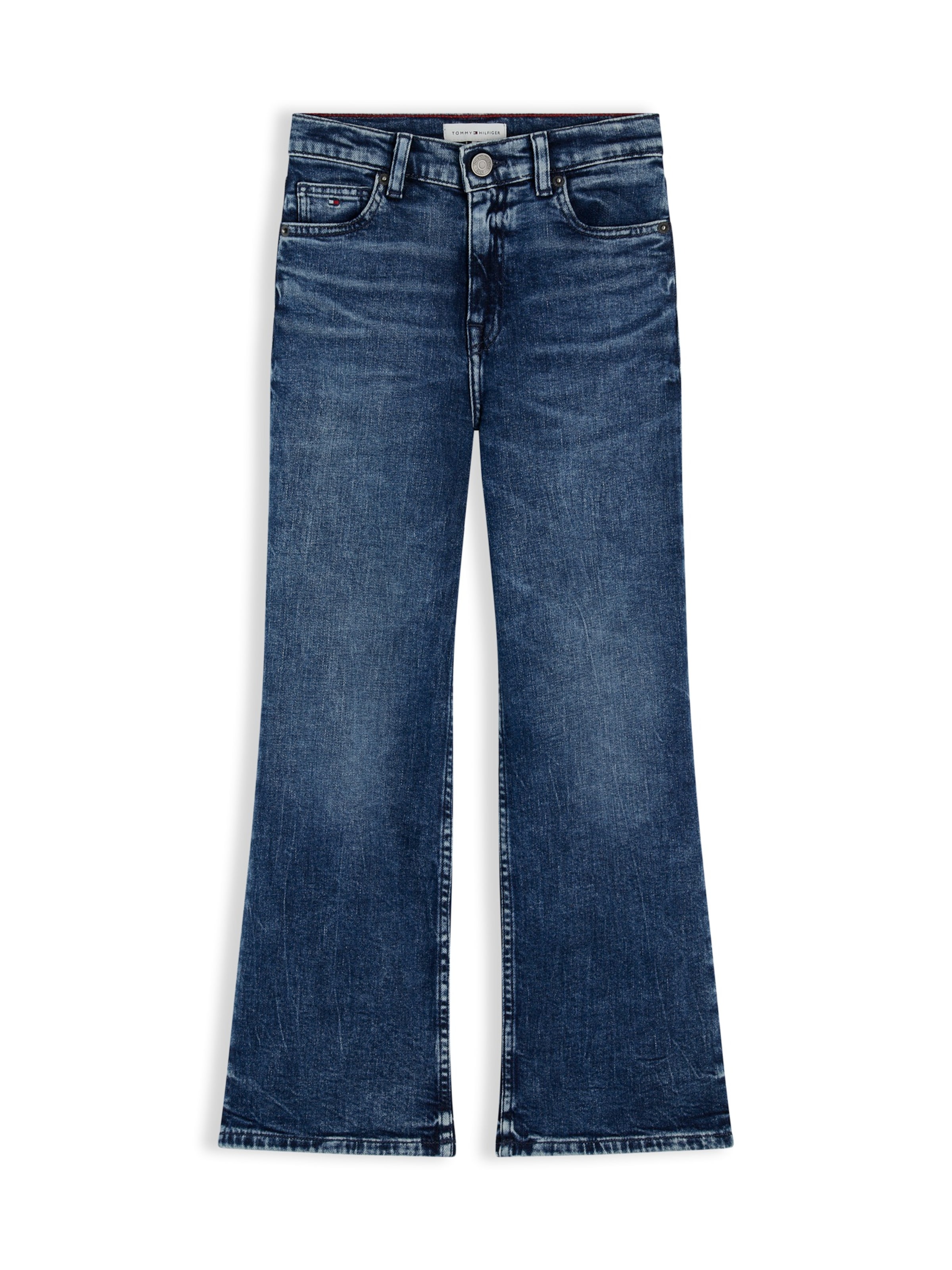 TOMMY HILFIGER - Loosefit Calças de ganga em azul: frente