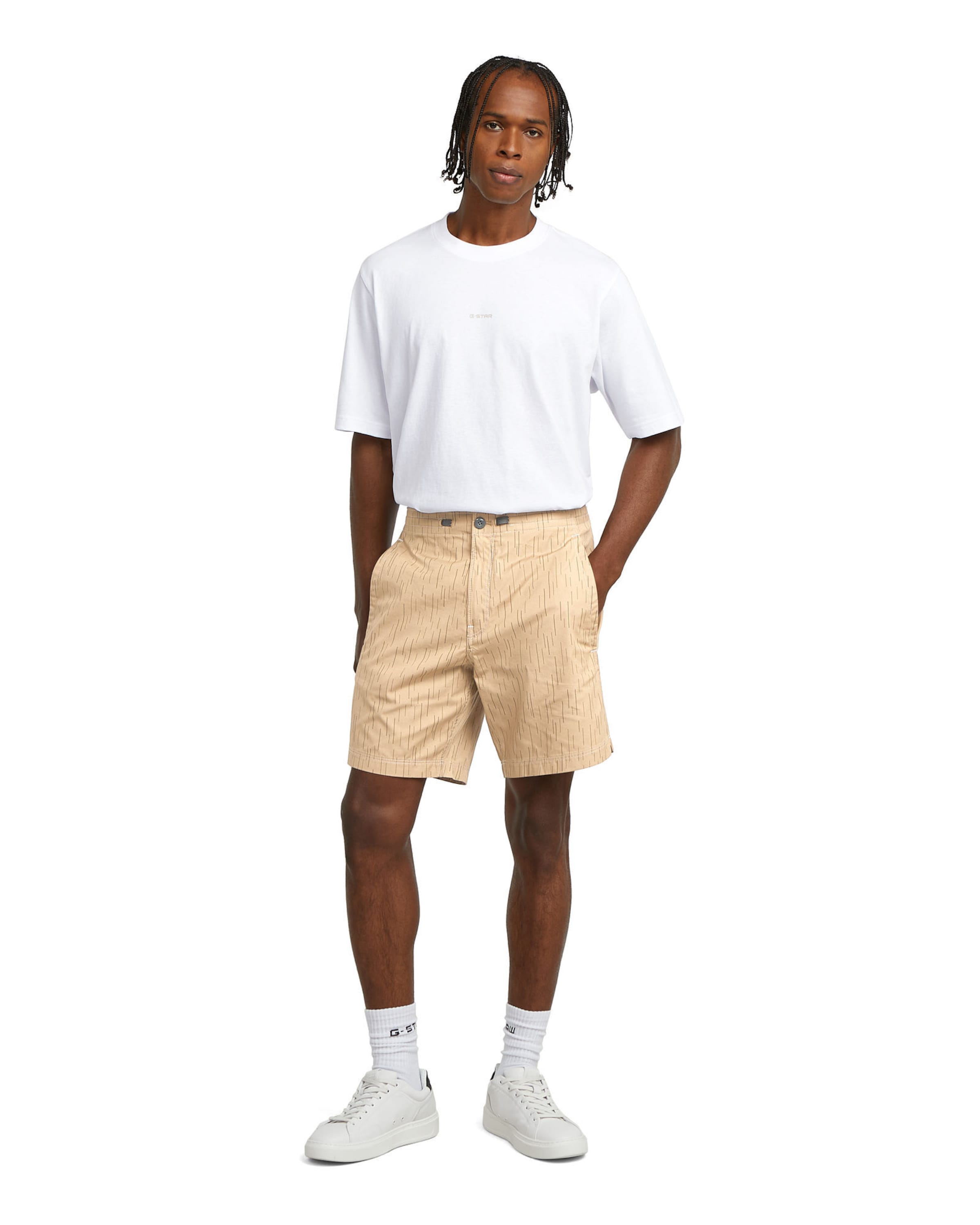 G-STAR Regular Pants in Beige