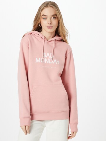 EINSTEIN & NEWTON Sweatshirt 'Bad Monday' in Pink: predná strana