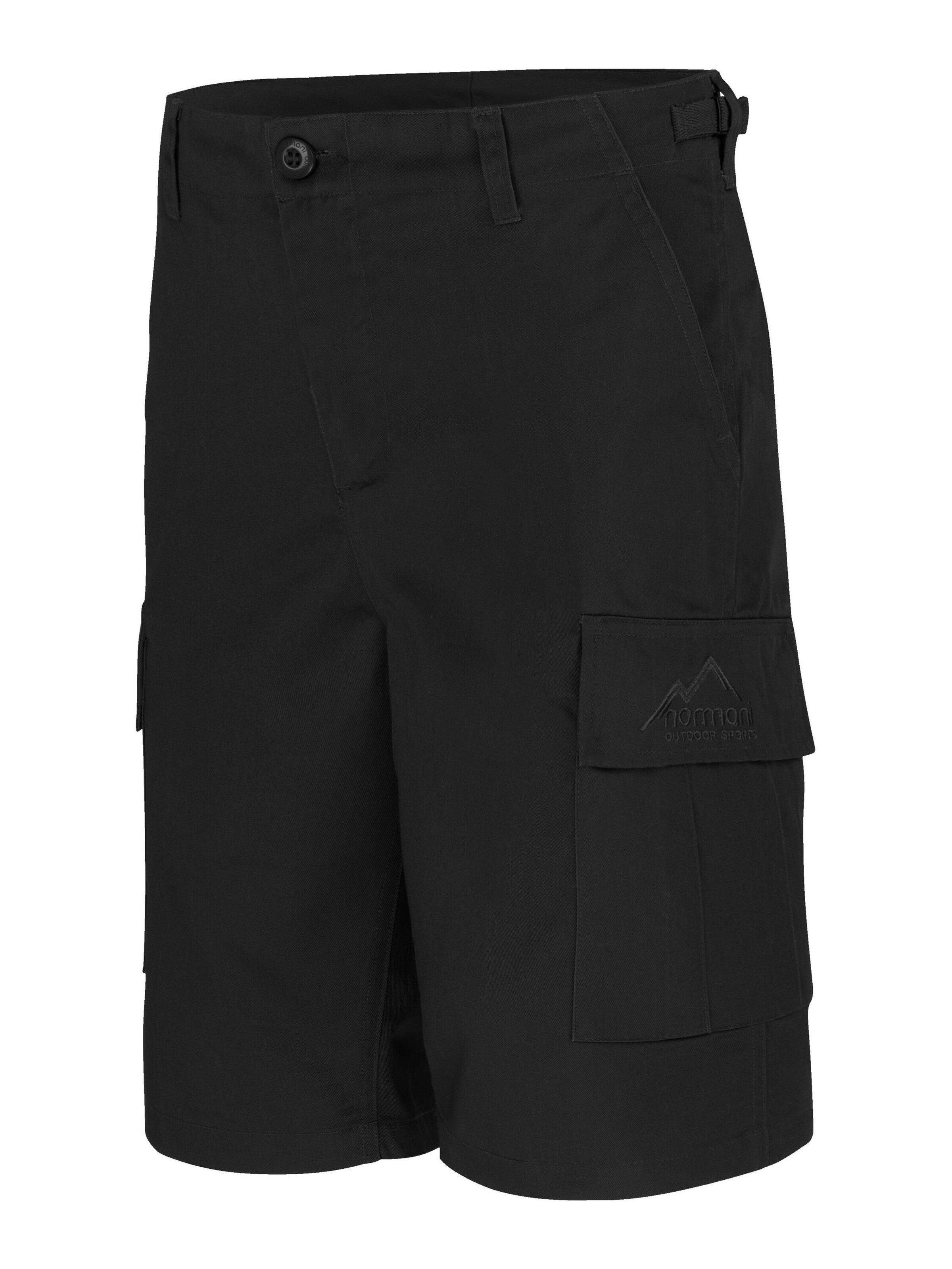 Regular Pantalon d'extérieur 'Dalvík' normani en noir