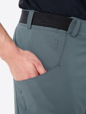 VAUDE Regular Outdoor Pants 'Loamer' in Grey