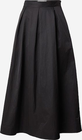 juoda MSCH COPENHAGEN Sijonas 'Javeria Camilla': priekis