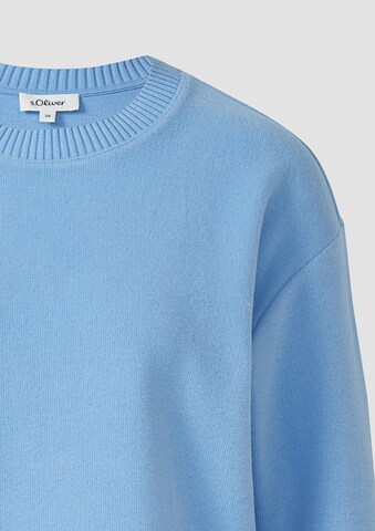 s.Oliver Sweatshirt in Blau