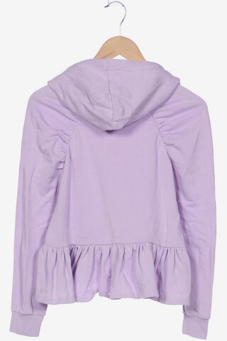 Monki Sweatshirt & Zip-Up Hoodie in XS in Purple