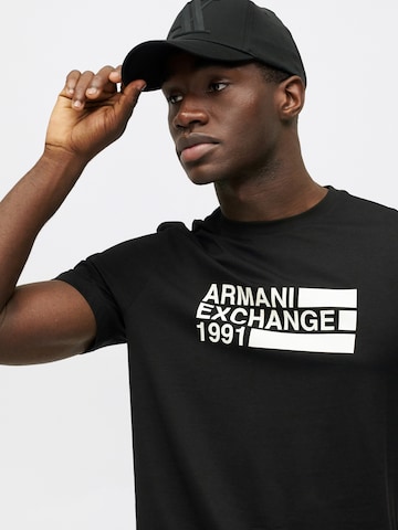 ARMANI EXCHANGE Bluser & t-shirts i sort