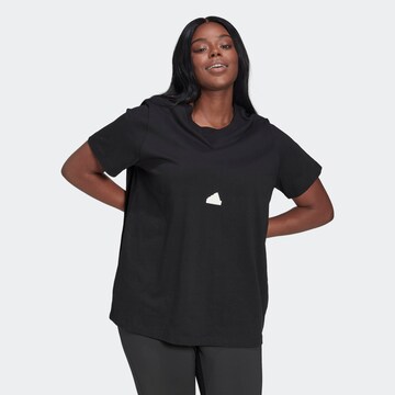 ADIDAS SPORTSWEAR Funktionsshirt in Schwarz: Vorderseite