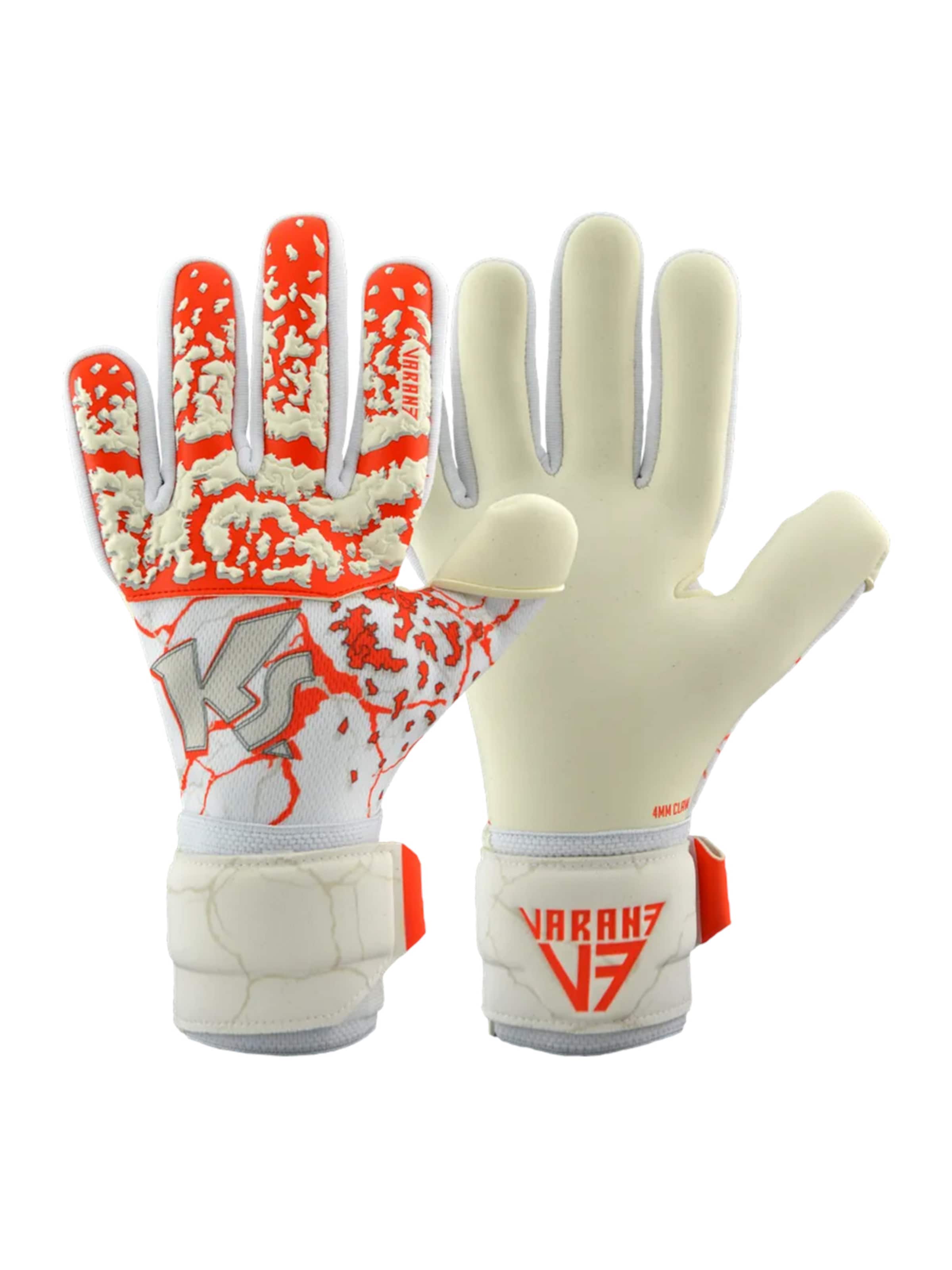 KEEPERsport Sporthandschuhe in Weiß: Vorderseite