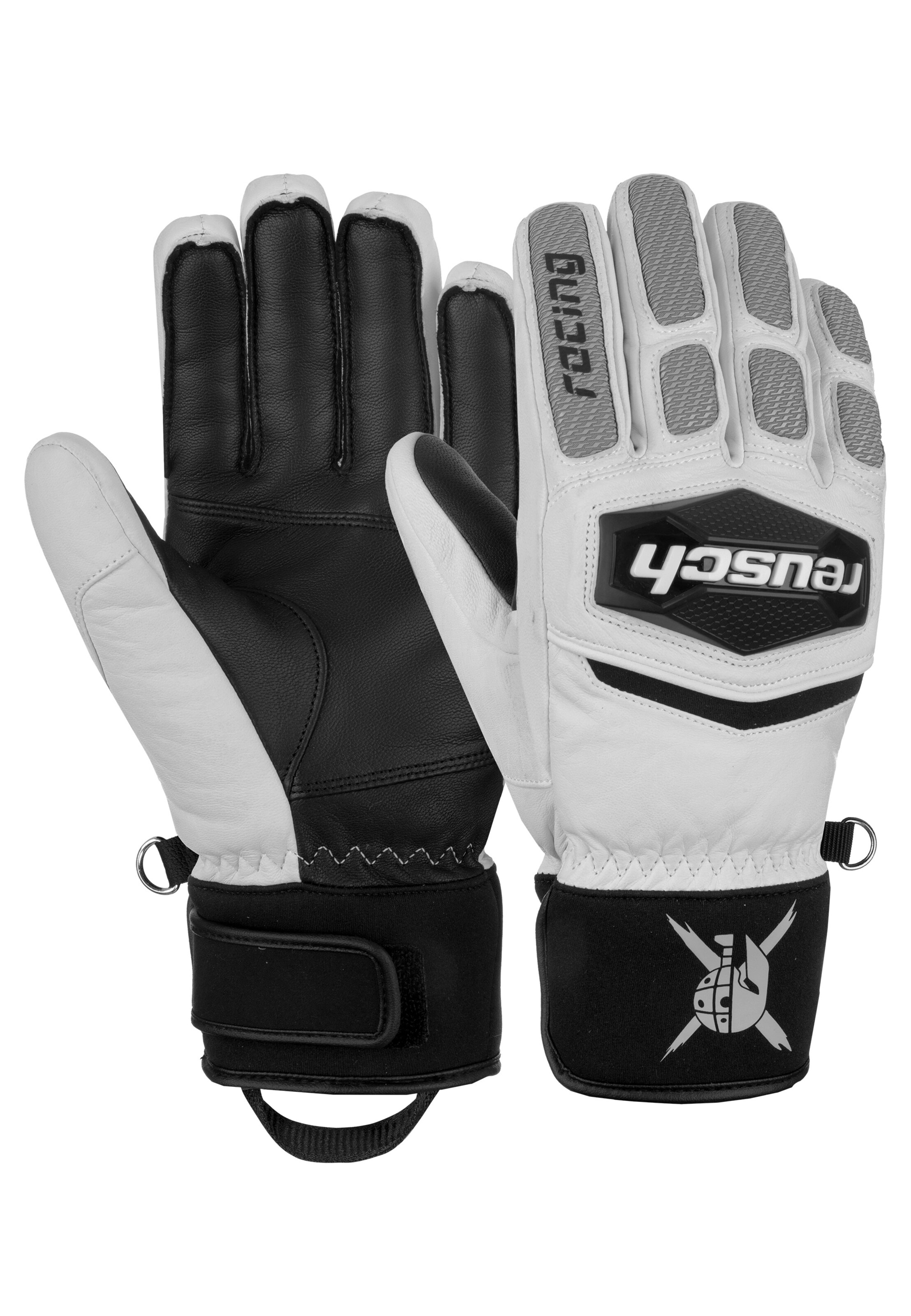 REUSCH Sporthandschuhe 'Worldcup Warrior Team' in Schwarz: Vorderseite